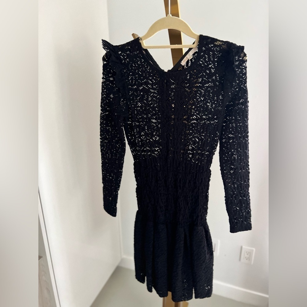 Maje Black Lace Dress - Picture 15 of 16